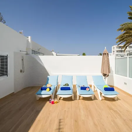 Semesterbostad Charming With Pool In Maspalomas